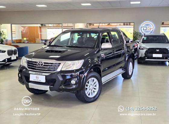 TOYOTA HILUX 3.0 SRV TOP 4X4 CD 16V TURBO INTERCOOLER DIESEL 4P AUTOMÁTICO